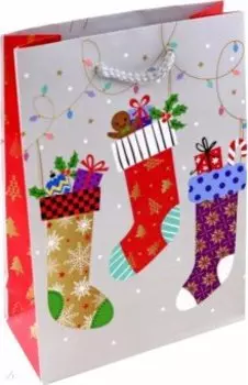 Пакет новогодний ламинированный