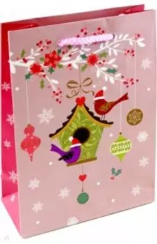 Пакет новогодний ламинированный