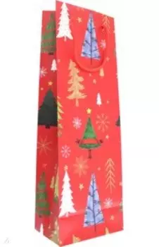 Пакет новогодний ламинированный