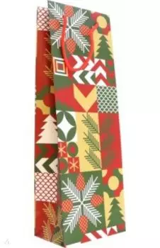 Пакет новогодний ламинированный