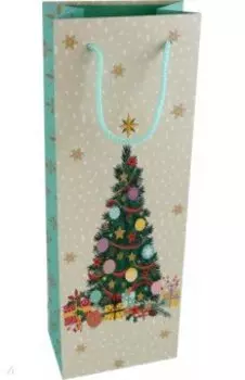 Пакет новогодний ламинированный