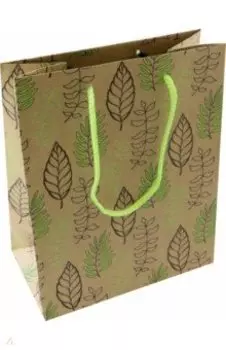 Пакет подарочный, крафт