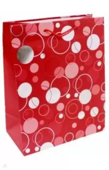 Пакет подарочный ламинированный (264х327х136 мм) (LPremium 3095)