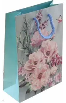 Пакет подарочный, ламинированный