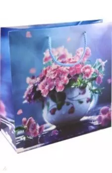 Пакет подарочный, ламинированный