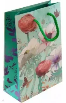 Пакет подарочный, ламинированный