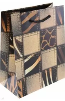 Пакет подарочный, ламинированный