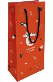 Пакет подарочный Lucky, красный