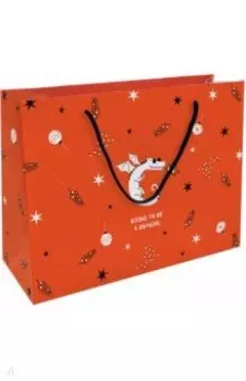 Пакет подарочный Lucky, красный