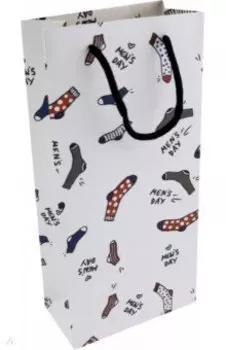 Пакет подарочный Men's day. Носки