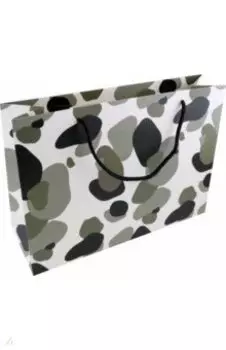 Пакет подарочный Military, пятна