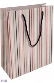 Пакет подарочный Pretty, полоски
