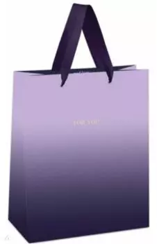 Пакет подарочный Purple gradient