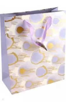 Пакет подарочный Сиреневые облака