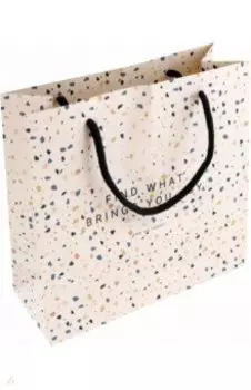 Пакет подарочный Terrazzo, бежевый