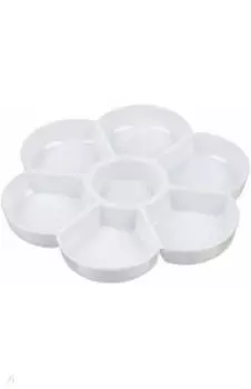 Палитра пластиковая, круглая