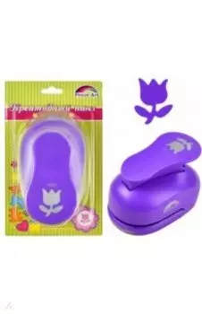 Панч-дырокол одинарный "Тюльпан" 50 мм (40699)