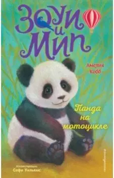 Панда на мотоцикле