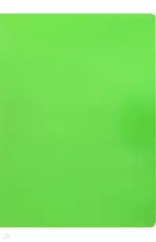 Папка 10 вкладышей А4 "Neon" салатовая (DNE07V10LETT)