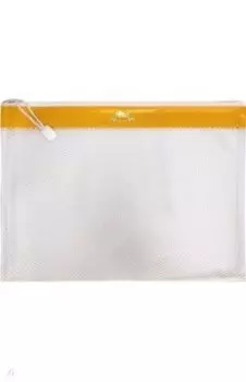 Папка А4, Оранжевый, молния (С5289-03)