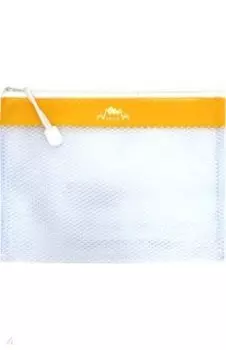 Папка А5, Оранжевый, молния (С5290-03)