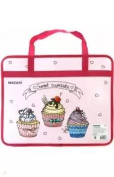 Папка детская CAKE, А4, пластик