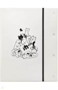 Папка для чертежей и рисунков Коты, А4