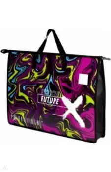 Папка для чертежей и рисунков пластиковая Кислотный стиль, А3