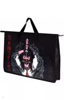 Папка для чертежей и рисунков пластиковая Танец с катаной, А3