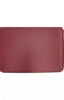 Папка для документов 24*34 см "КРАСНЫЙ" кожзам (50229)