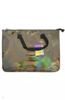 Папка для документов А3 "Графитовая голографическая" (48966)