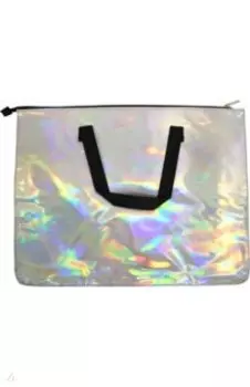 Папка для документов А3 "СЕРЕБРЯНАЯ ГОЛОГРАФИЧЕСКАЯ" (48965)