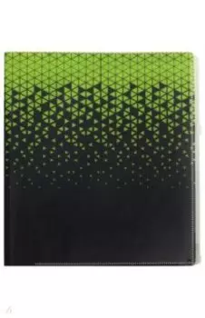 Папка для документов А5 "ФАКТУРА НА ЧЕРНОМ" 7 отделений (46695)