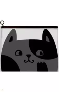 Папка для документов Котик, А4, 3 отделения