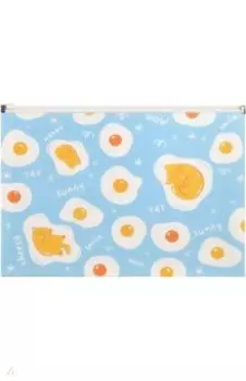 Папка для документов пластиковая Коты и яйца, А4
