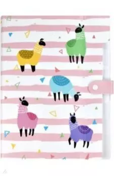 Папка для документов пластиковая на кнопке А4, 8 отделений (48309)