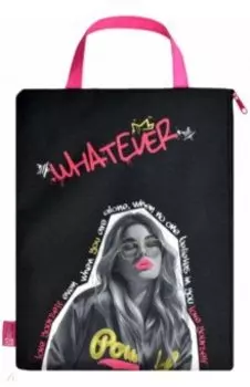 Папка для школьных тетрадей Девушка с обложки, 1 отделение