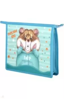 Папка для школьных тетрадей Хомяк, А5, 1 отделение