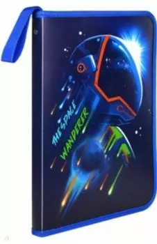 Папка для школьных тетрадей Космонавт, 1 отделение