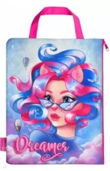 Папка для школьных тетрадей Мечтательница