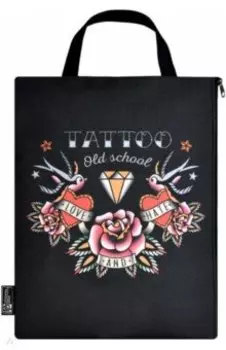 Папка для школьных тетрадей Олд скул тату, 1 отделение