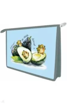 Папка для школьных тетрадей пластиковая А4, Авокадо (56590)