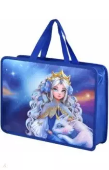 Папка для школьных тетрадей пластиковая Принцесса с драконом, А4