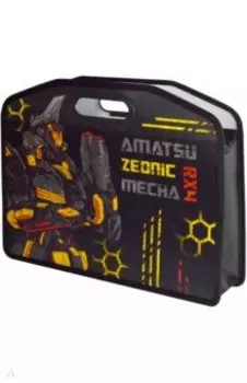 Папка для школьных тетрадей пластиковая Роботы, А4