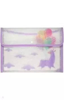 Папка для тетрадей А4 "ЛАВАНДОВЫЕ ЛАМЫ" 2 вида (14-030/02)