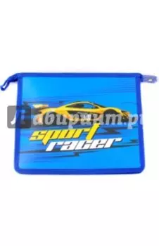 Папка для тетрадей, А5, молния "СПОРТИВНОЕ АВТО" (43616)