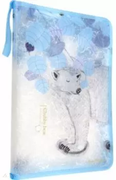 Папка для тетрадей "Белая медведица" (А4, в ассортименте) (14-032)