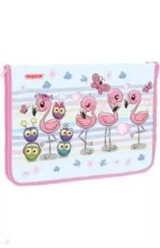 Папка для тетрадей "Фламинго", А4 (228151)