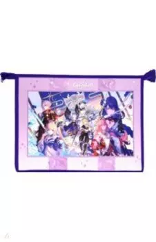 Папка для тетрадей Геншин, А4