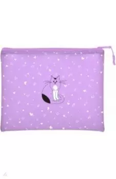 Папка для тетрадей "Котик" (А5+, силикон) (14-005/06)